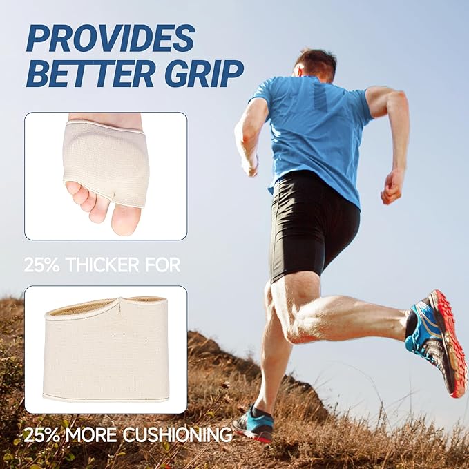 2 Pairs Metatarsal Pads with Gel