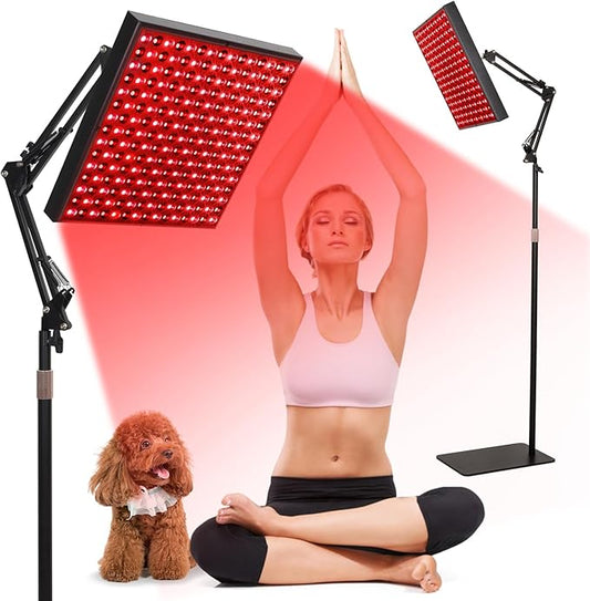 12.2" Squard Red Light Therapy 660nm Red 850nm Infrared