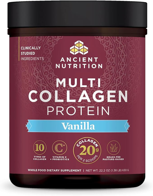 Ancient Nutrition Collagen Powder Protein (60 Servings,