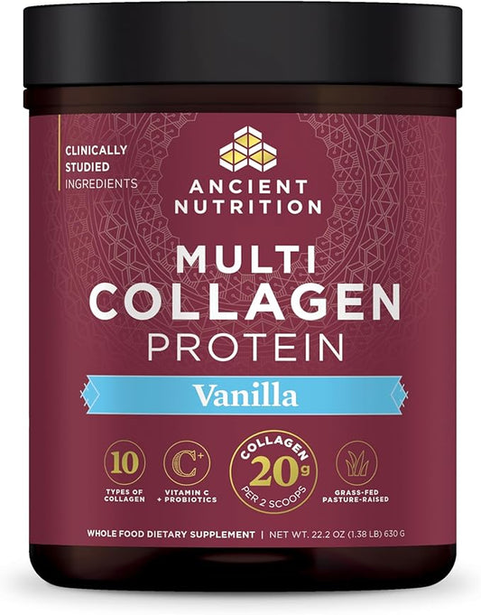 Ancient Nutrition Collagen Powder Protein (60 Servings,