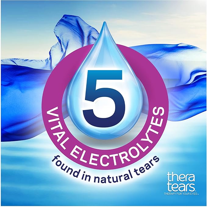 TheraTears Dry Eye Therapy Lubricant Eye (2 x 30mL Bottles) 30 Single-Use