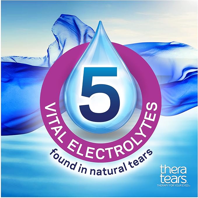 TheraTears Liquid Gel Nighttime Lubricating Eye 30 Count