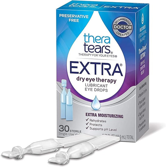 TheraTears Extra Dry Eye Therapy Lubricant 30ct, 30 30 Count