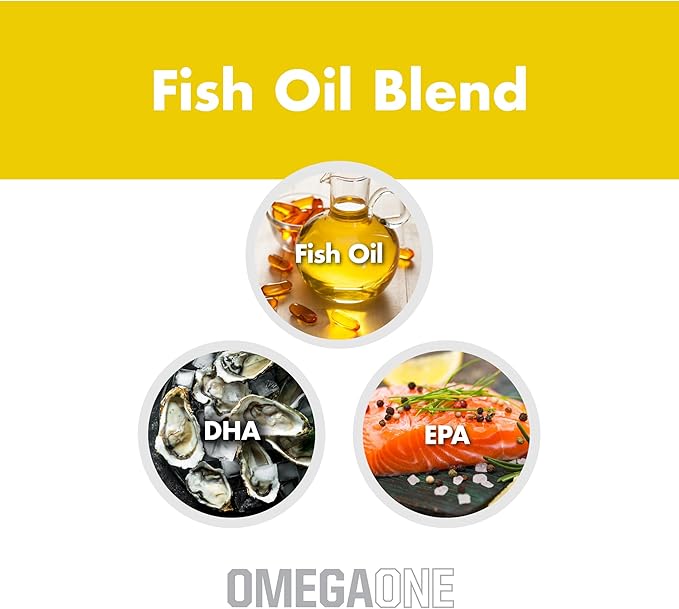 OmegaOne Omega-3 Fish Oil Supplement by (90 500mg 500mg Fish
