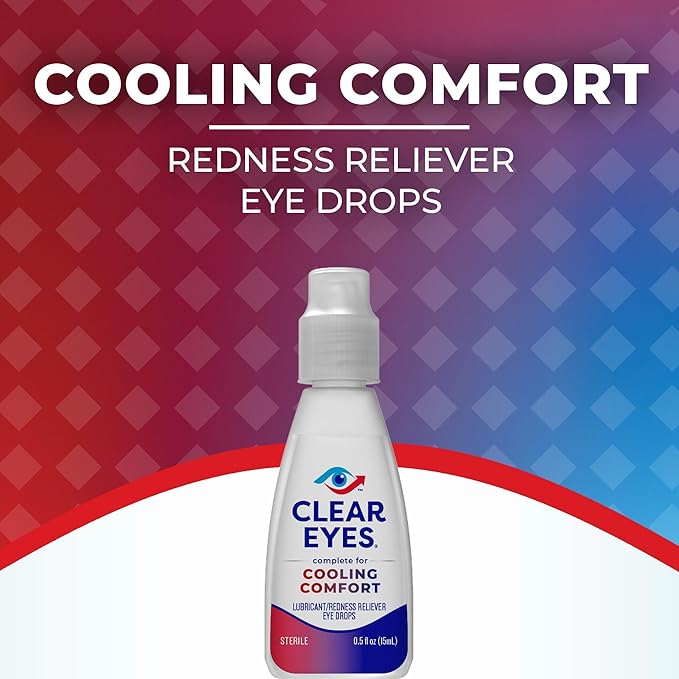 Clear Eyes Cooling Comfort Relief Eye 0.5 Fl