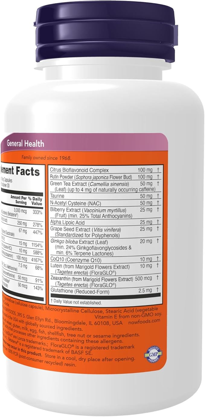 NOW Supplements, Ocu Support™with FloraGLO® Lutein, 90 Veg