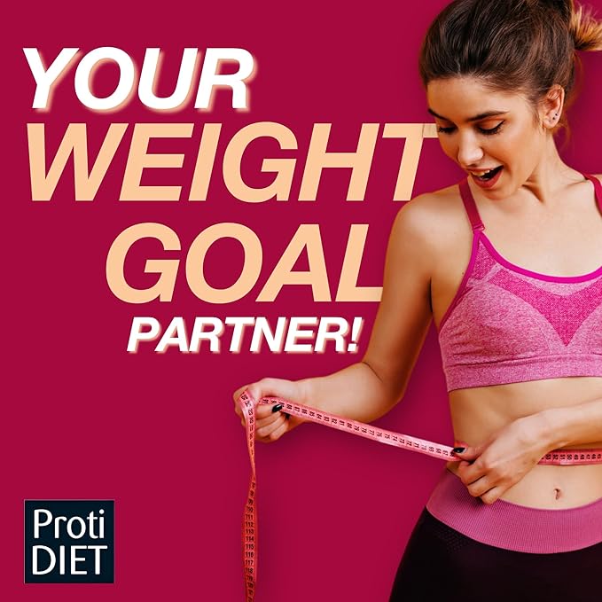 ProtiDIET Banana Bread Protein Bar - Low Sugar High Protein Snacks for Adults - Perfect On the Go Meal Replacement Bars for Active Individuals- 7 Bars Per Box