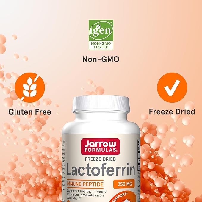 Jarrow Formulas Lactoferrin 250 mg 60 Capsules