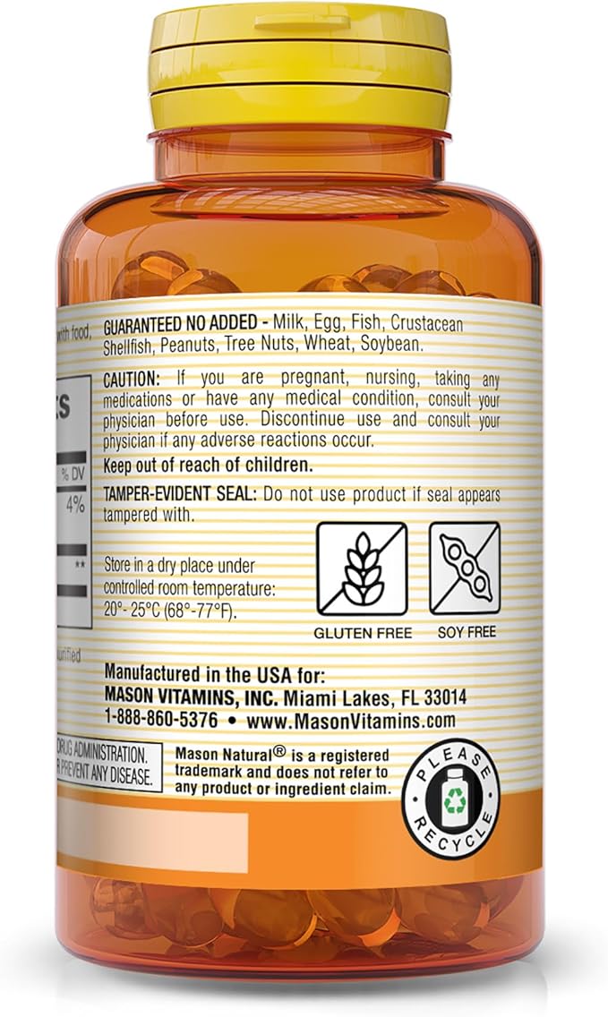 MASON NATURAL Lutein 6 mg 60 Softgels