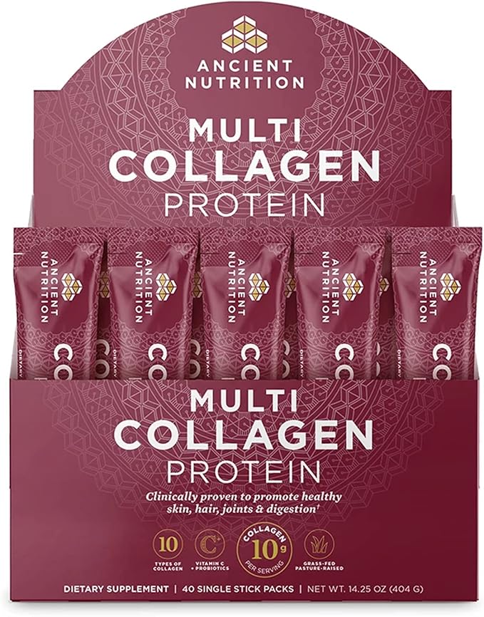 Ancient Nutrition Collagen Powder Protein, Unflavored 40, Hydrolyzed