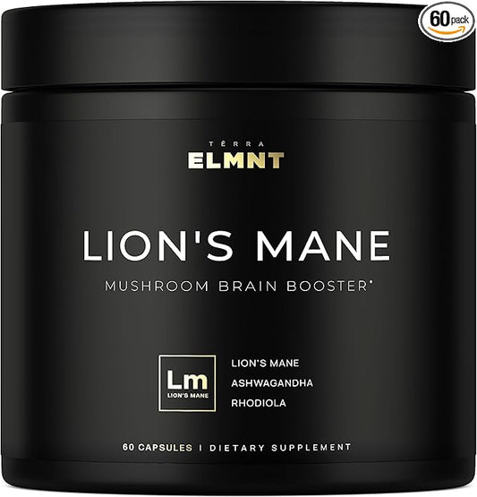 20,000mg 16x Strength Lions Mane Supplement 50% Polysaccharides