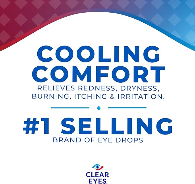 Clear Eyes Cooling Comfort Relief Eye 0.5 Fl 2)