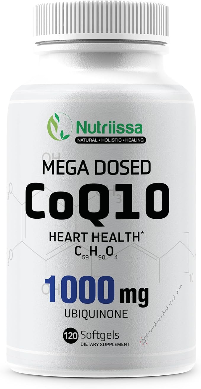 CoQ10 1000mg - High Dose for: