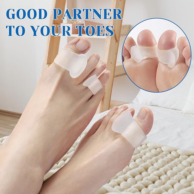 18Pcs Gel Toe Separator, Pinky Toe (18)