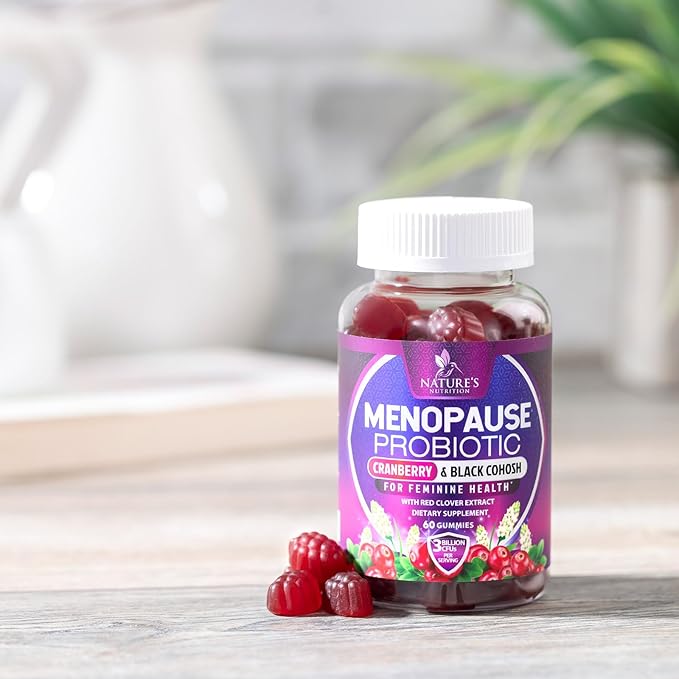Menopause Probiotic for Women Gummy 3 Billion 60 Gummies