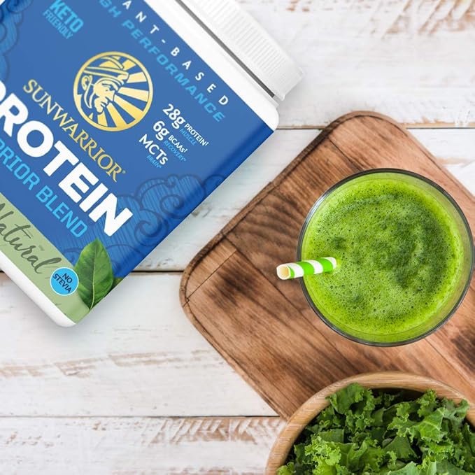 Sunwarrior Vegan Organic Protein Powder Plant-Based 15 Servings