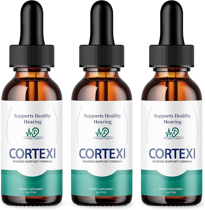 (3 Pack) Cortexi Ear Drops (3 oz)