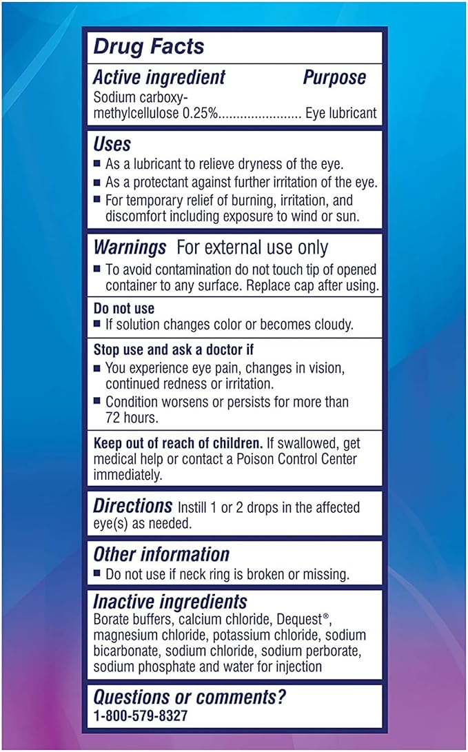 TheraTears Dry Eye Therapy Lubricating Eye 1 fl (2 x 30mL Bottles)