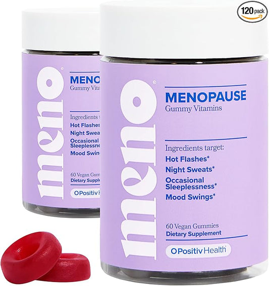 MENO Gummies for Menopause, 30 Servings 2) - KSM-66 -
