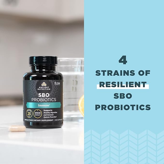 Probiotics for Immune Support by Ancient 30Ct for 25 Billion