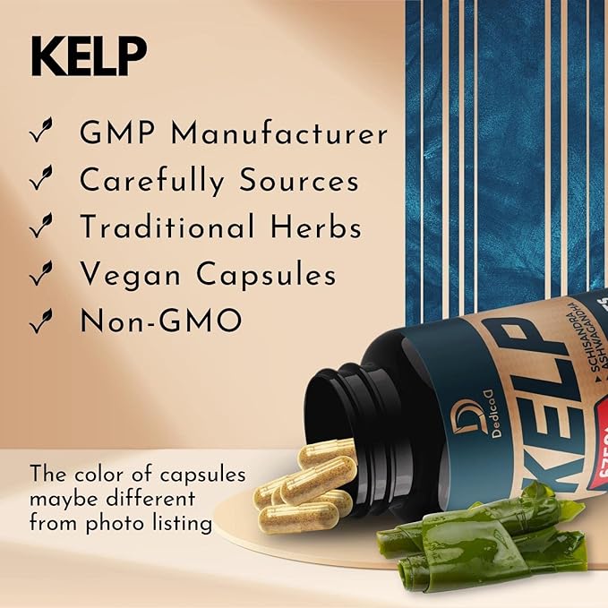 10in1 Kelp Supplement 3 Months 6750mg 90 Vegan