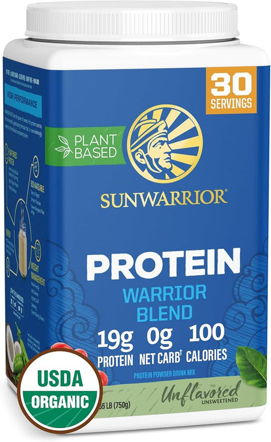 Vegan Organic Protein Powder Plant-based 30 Servings