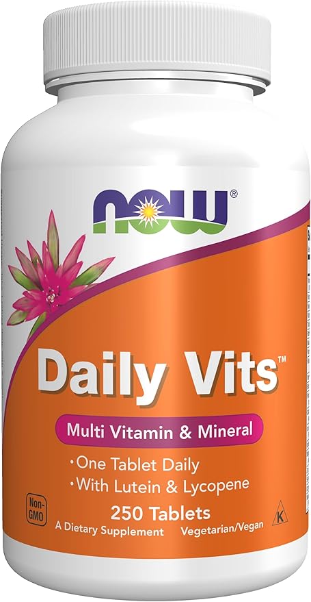 NOW Supplements, Daily Vits™, One Tablet 250 Tablets
