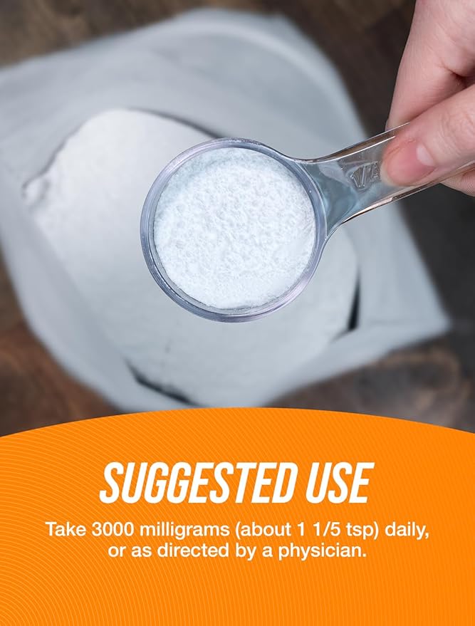 BulkSupplements.com Glycine Powder 3000mg - 3000mg per 250g (8.8 (8.8 oz) 1)
