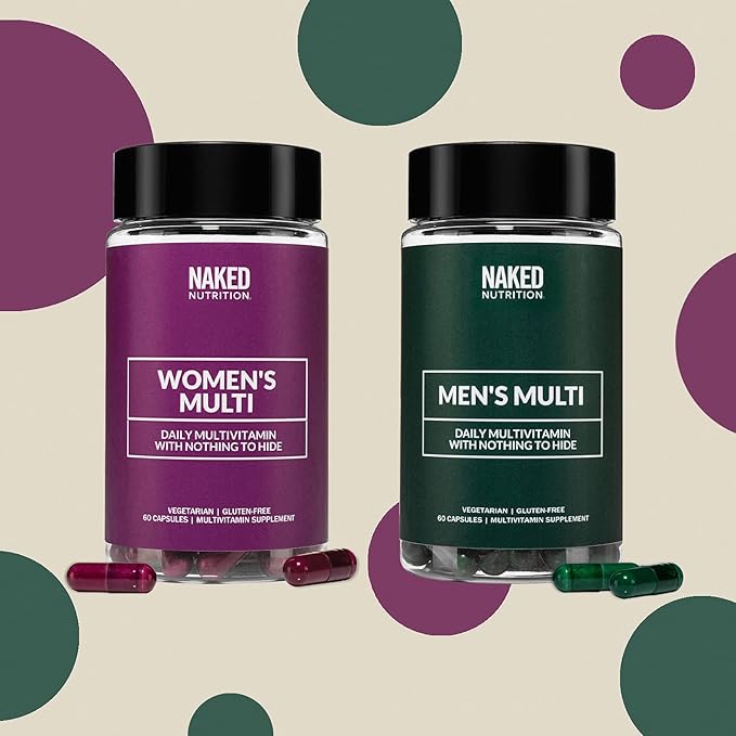 NAKED Men’s Multi – Daily Multivitamin 60 Capsules