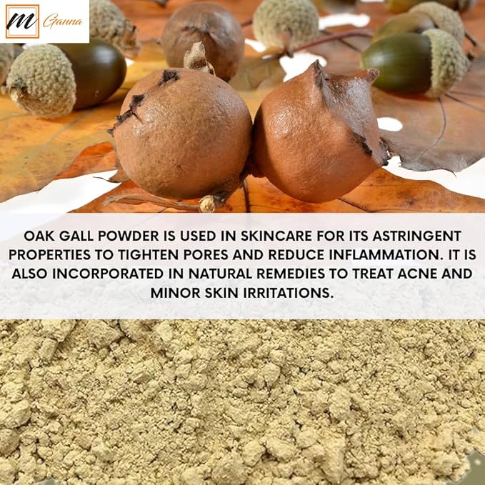 100% Natural Oak Gall Powder 0.22 lbs 100 gms