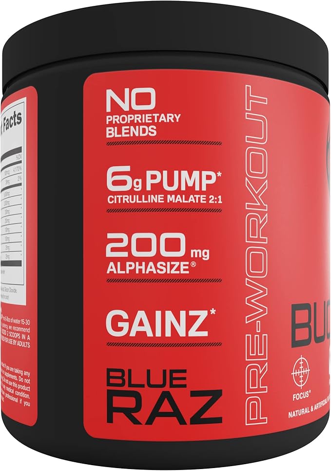 Bucked Up Pre Workout 6 Grams 2 Grams 3 Other