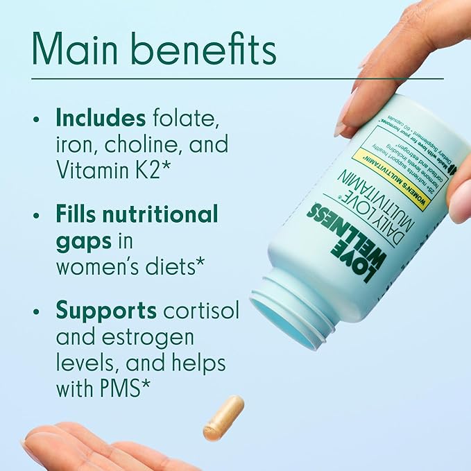 Love Wellness Daily Love Multivitamin for Women 60 Count