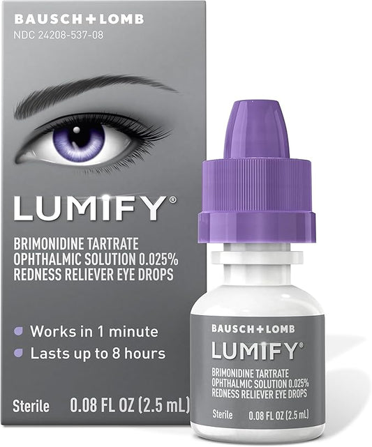 LUMIFY Redness Reliever Eye Drops, 0.08 Fl (2.5 mL)