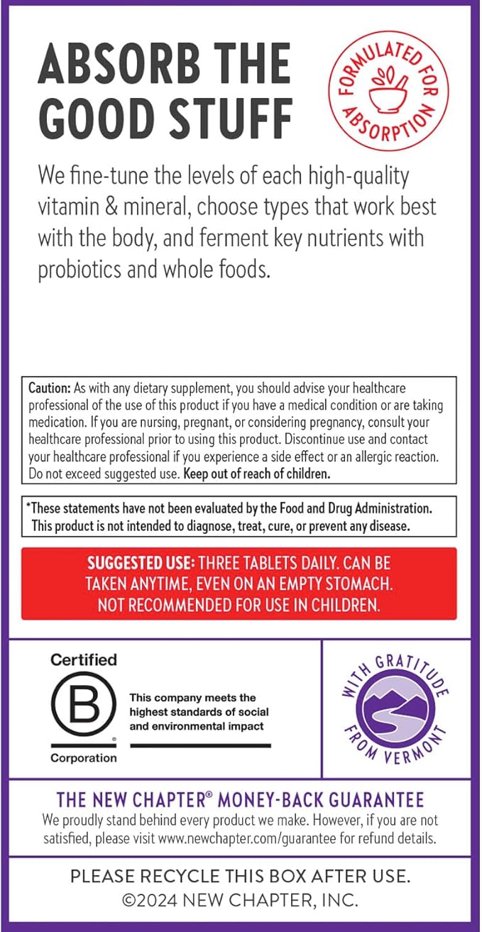 New Chapter Energy Supplement D3 + 96 ct