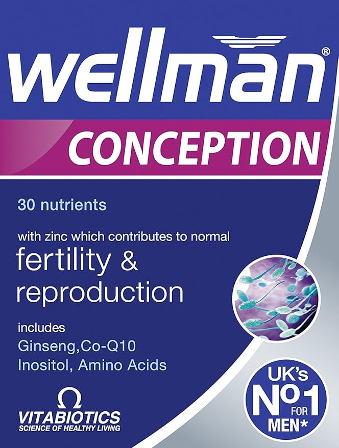 VITABIOTICS WELLMAN CONCEPTION 30 TABLETS by