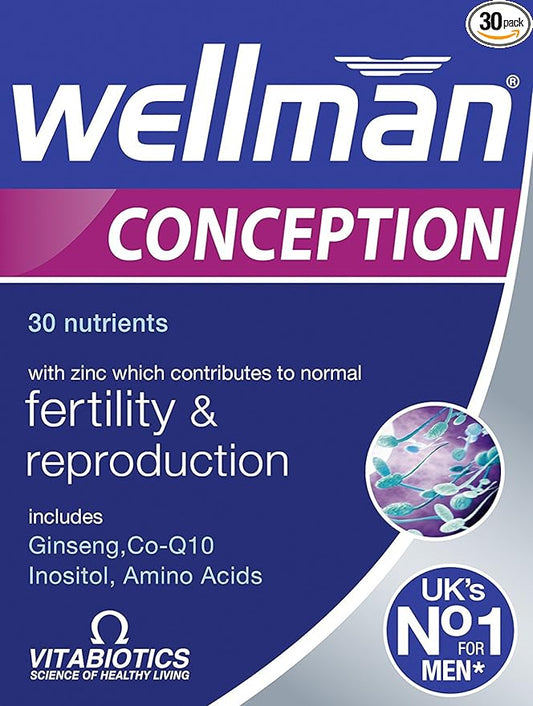 VITABIOTICS WELLMAN CONCEPTION 30 TABLETS by