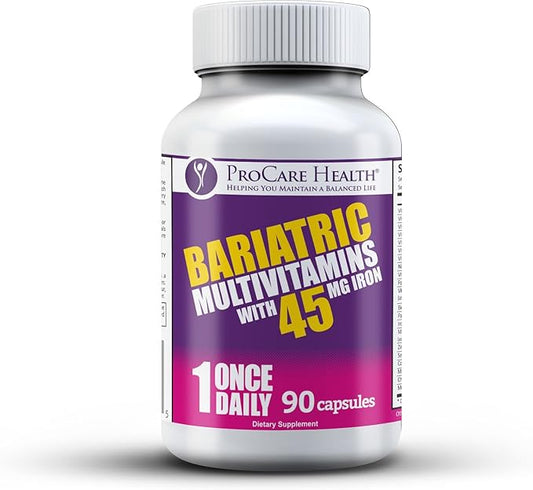 ProCare Health | Once Daily Bariatric 45mg Iron 90 Count