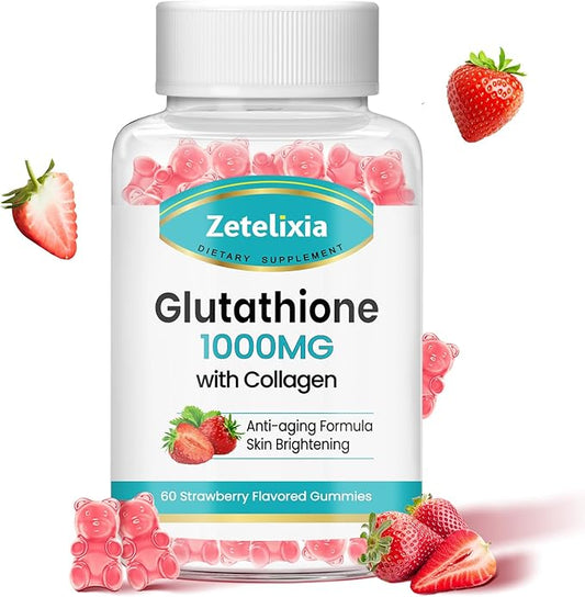 Glutathione Collagen Gummies, Collagen Gummies 60 Count