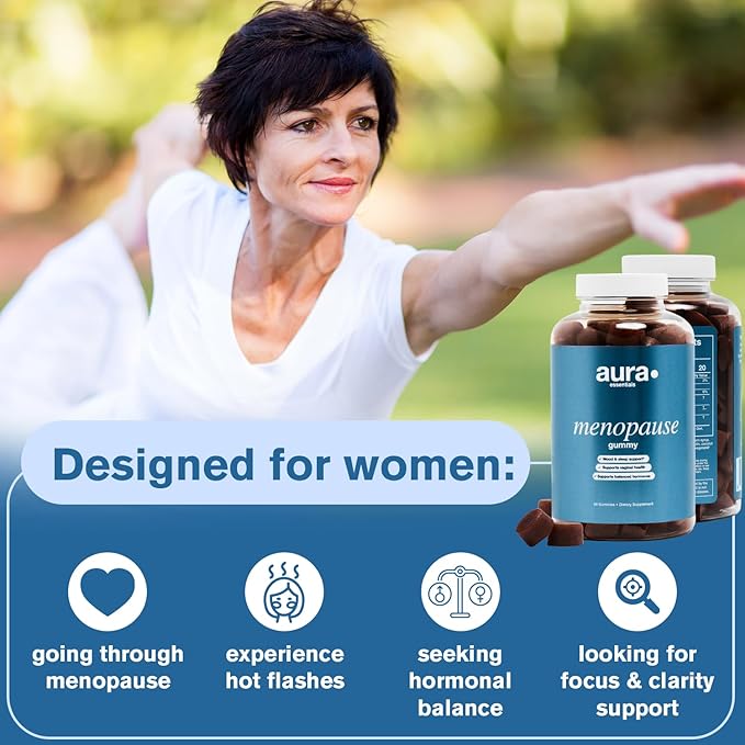 Menopause Gummy Supplements with Magnolia Bark 60 Gummies