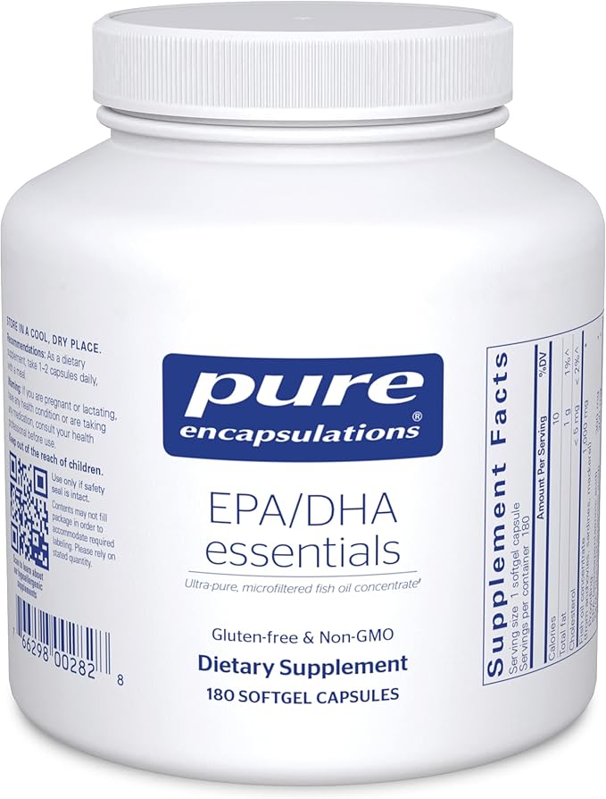 Pure Encapsulations EPA/DHA Essentials 3-180 Softgel