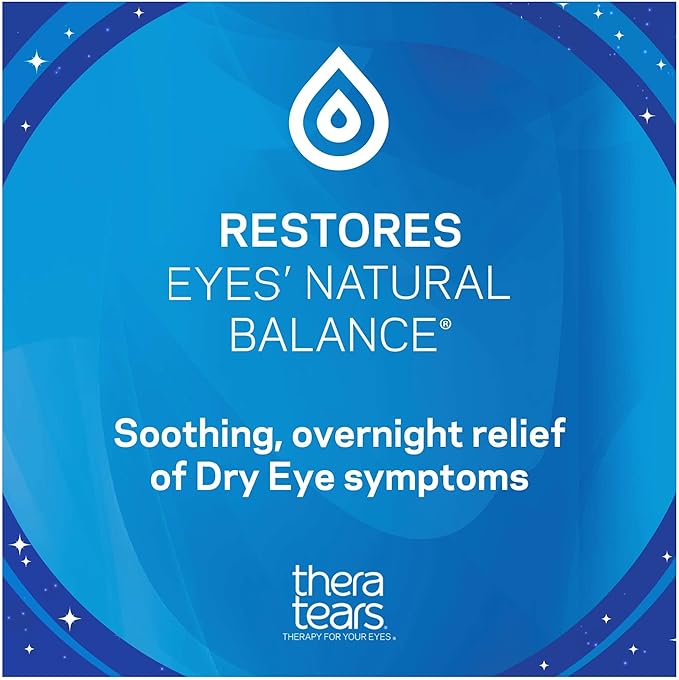 TheraTears Liquid Gel Nighttime Lubricating Eye 30 Count