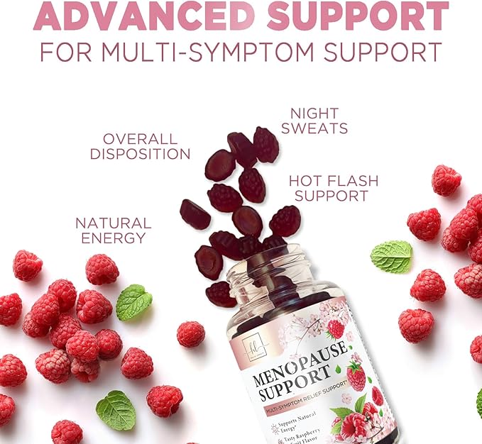 Menopause Support Supplement for Women 60 Gummies