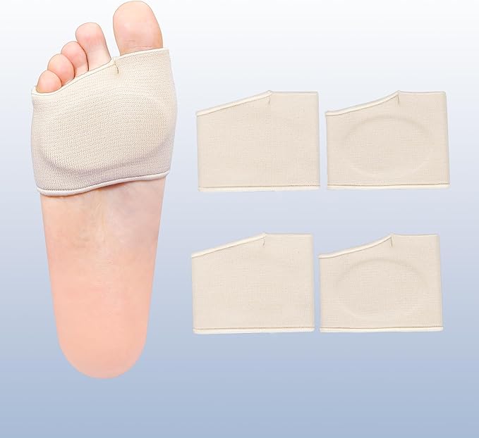 2 Pairs Metatarsal Pads with Gel