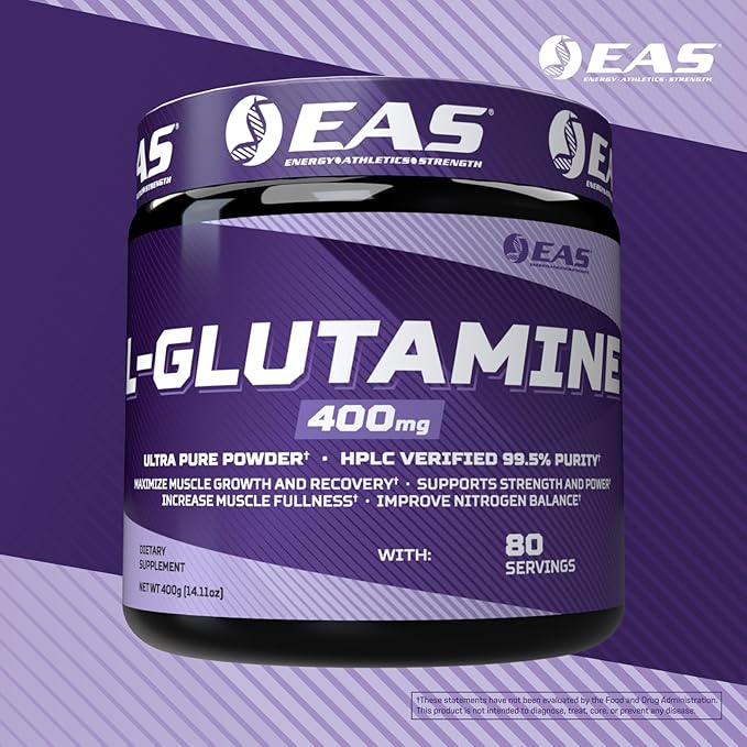 L-Glutamine Powder | 99.5% Purity AjiPure 400mg, 80 80 Servings