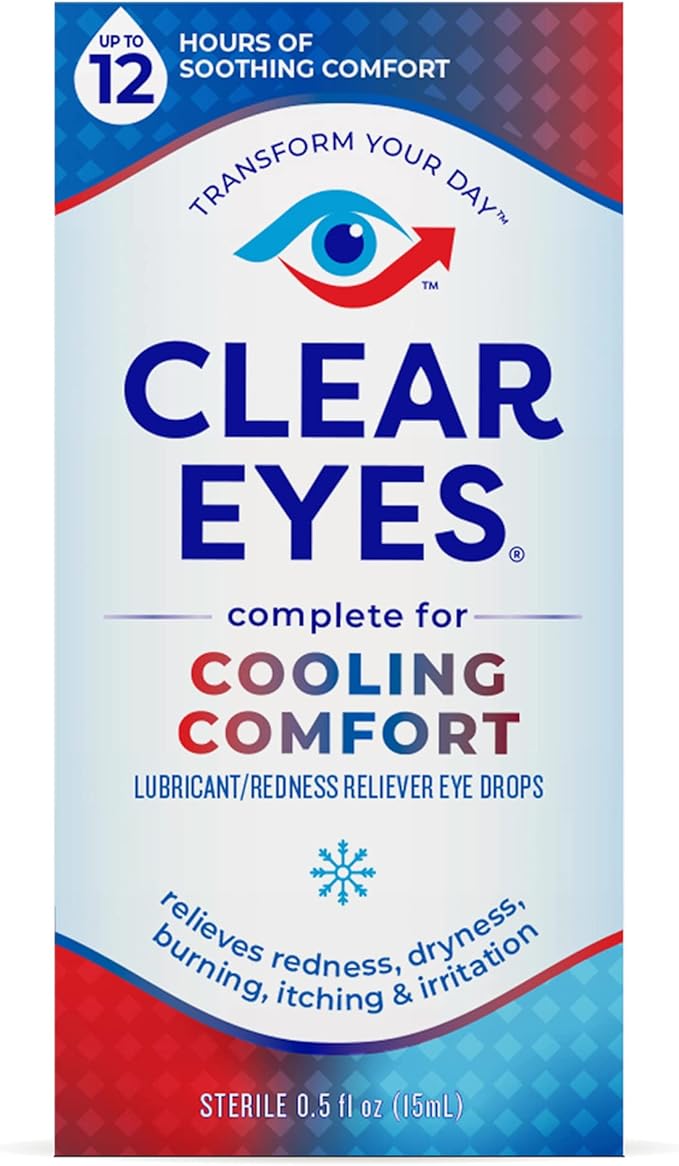 Clear Eyes Cooling Comfort Relief Eye 0.5 Fl