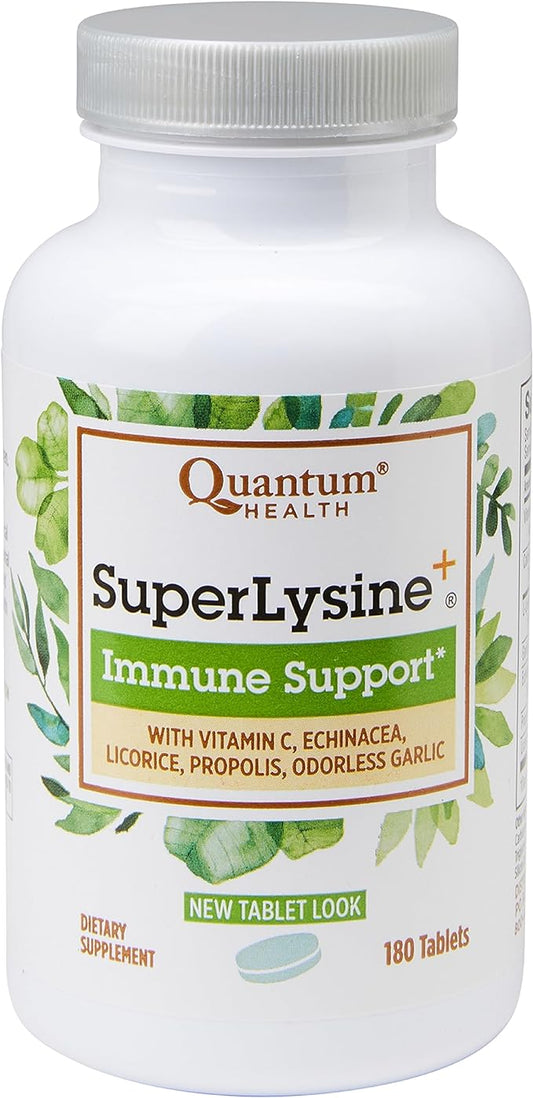Quantum Health Super Lysine+ / Advanced (180 Tablets),
