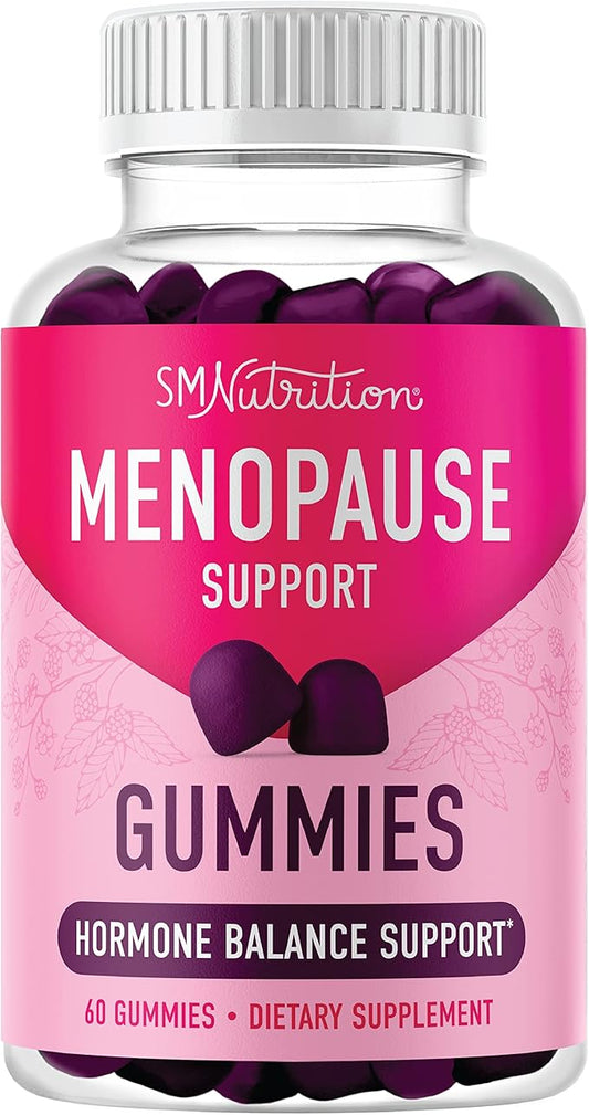 Menopause Support Gummies D3, PABA, 60ct.