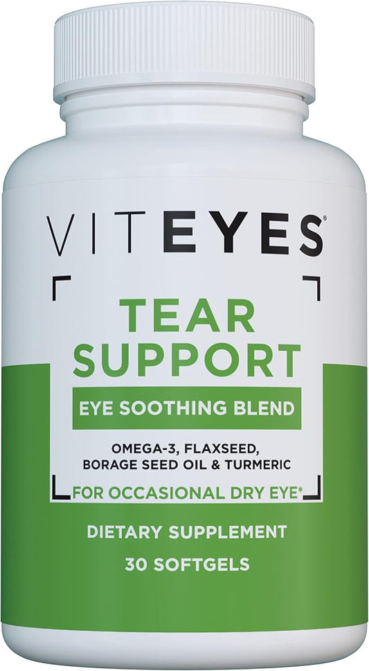 Viteyes Tear Support Eye Soothing Blend, Omega-3 fish 30 Softgels