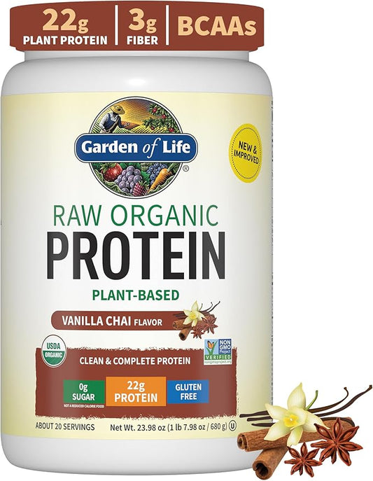 Garden of Life, Organic Vegan Vanilla -22g Complete 1.5 LB