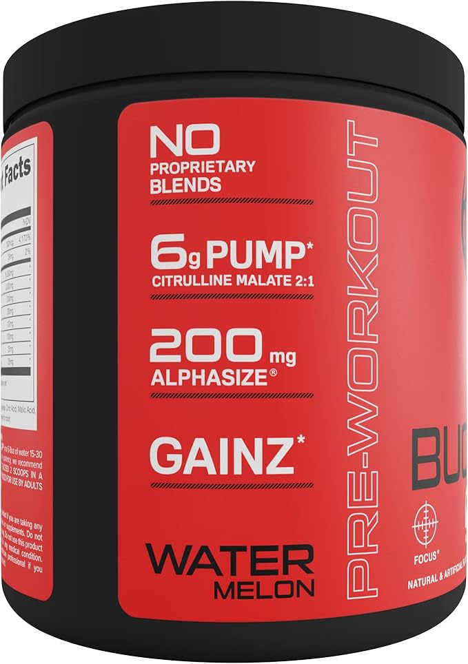 Bucked Up Pre Workout 6 Grams 2 Grams 3 Other